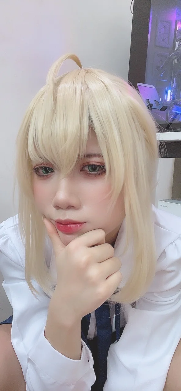 PoppaChan - Artoria Pendragon (Fate) [124P,10V-849MB] tg@simisebaisi 【丝足阁】050.webp